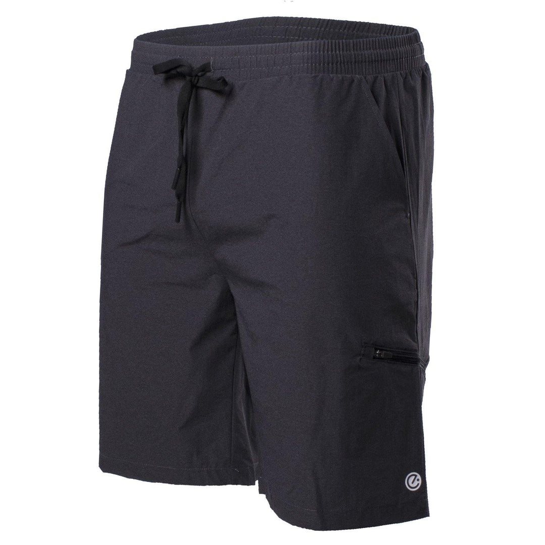 Echelon Men's Active Nylon-blend shorts with Zipper - Echelon Fit US