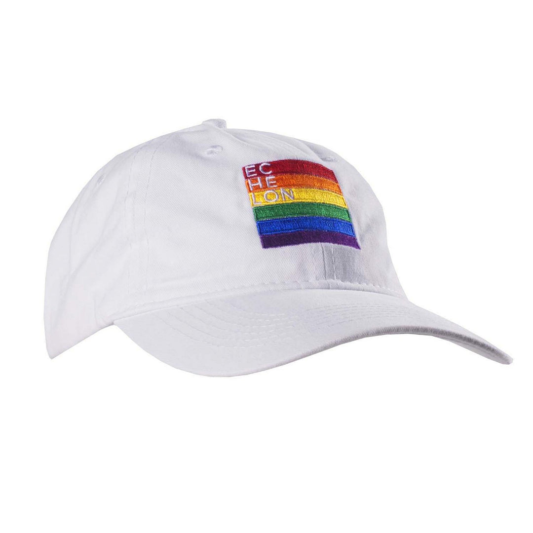 Echelon Pride Hat with Rainbow Flag Logo