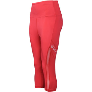 Echelon Cropped Legging with Mesh Panel