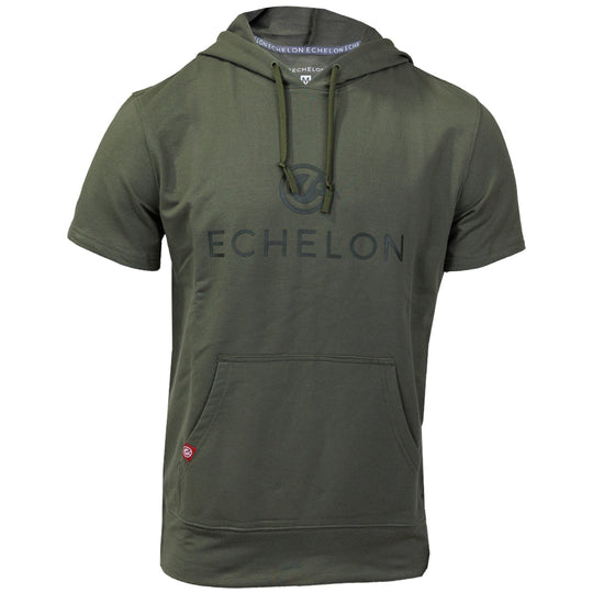Echelon French Terry Short-Sleeved Hoodie - Echelon Fit US