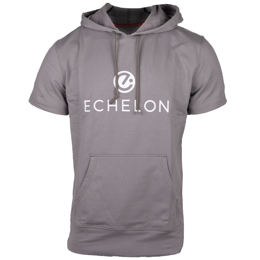 Echelon French Terry Short-Sleeved Hoodie - Echelon Fit US