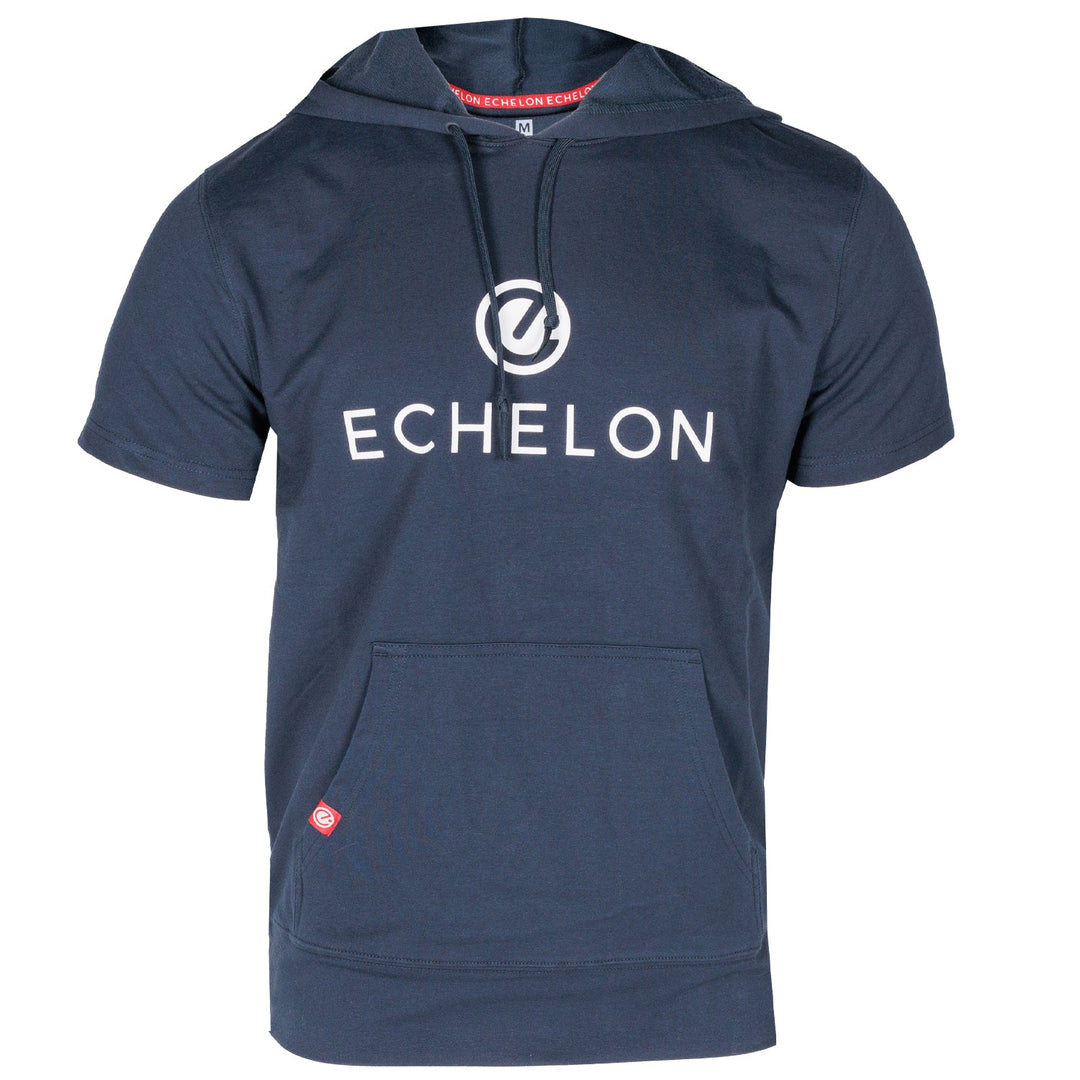 Echelon French Terry Short-Sleeved Hoodie - Echelon Fit US