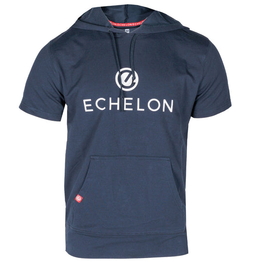 Echelon French Terry Short-Sleeved Hoodie - Echelon Fit US