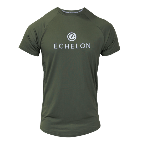 Echelon Paneled Crewneck Tee - Echelon Fit US