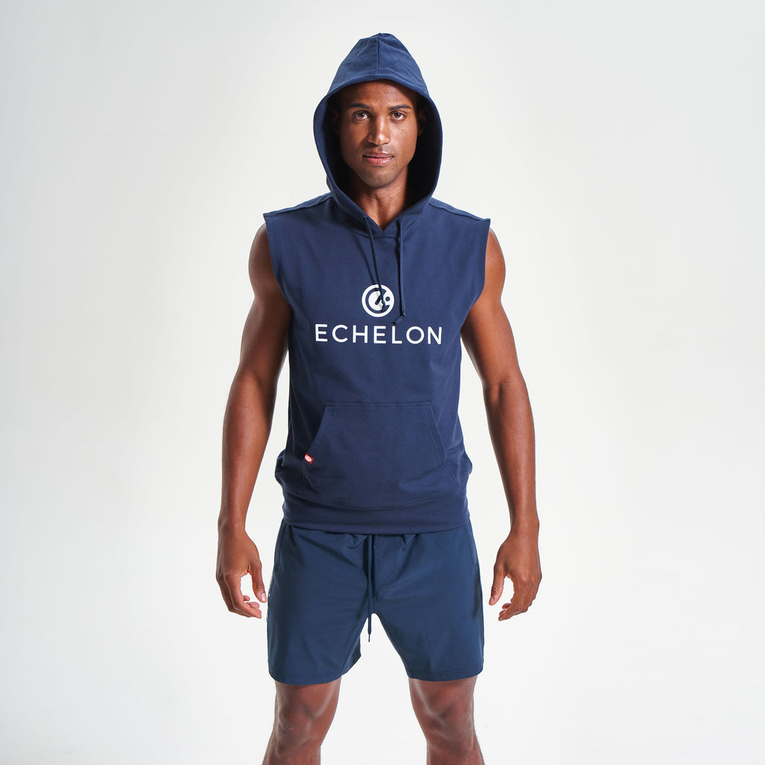 Echelon Sleeveless Hoodie - Echelon Fit US