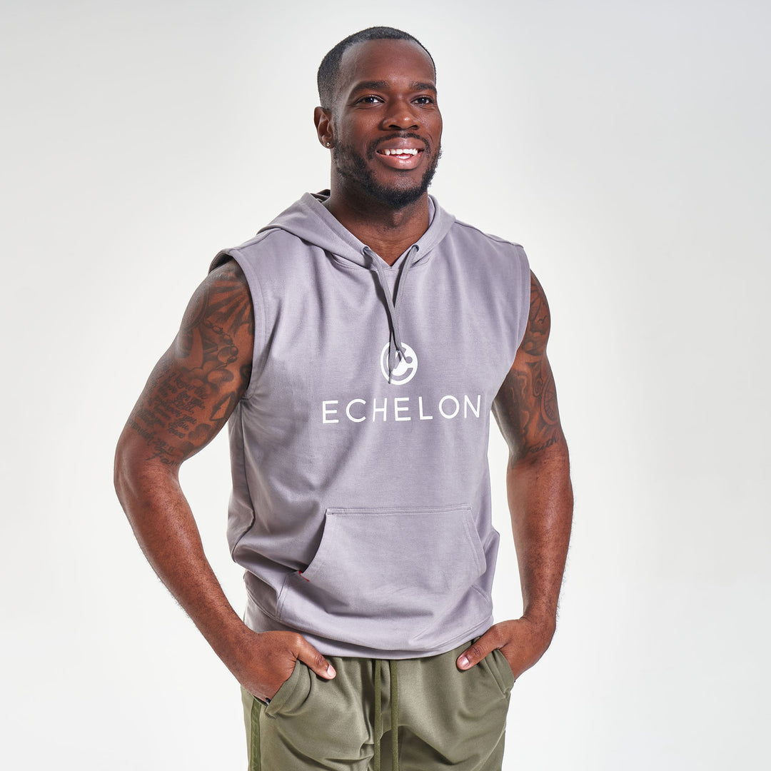Echelon Sleeveless Hoodie - Echelon Fit US