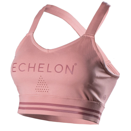 Echelon V Neck Laser Cut Bra - Echelon Fit US