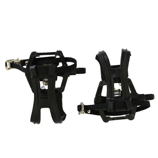 Connect Bike Pedals With Toe Cages